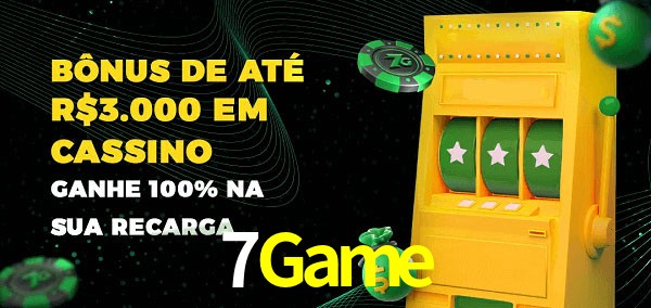 7Game melhor bônus de depósito